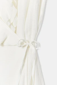 RUFFLED MINI DRESS