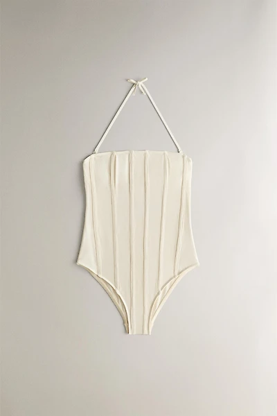 CORSET BEACH SWIMSUIT