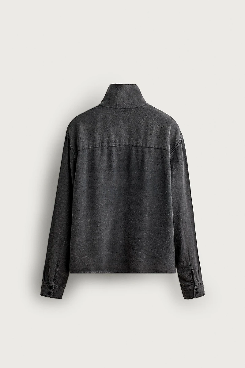 VINTAGE WASH RELAXED FIT SHIRT