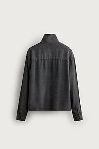 VINTAGE WASH RELAXED FIT SHIRT