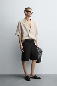 CHEMISE KIMONO 100 % LIN