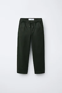 PANTALON CHINO BASIQUE ÉTIQUETTE