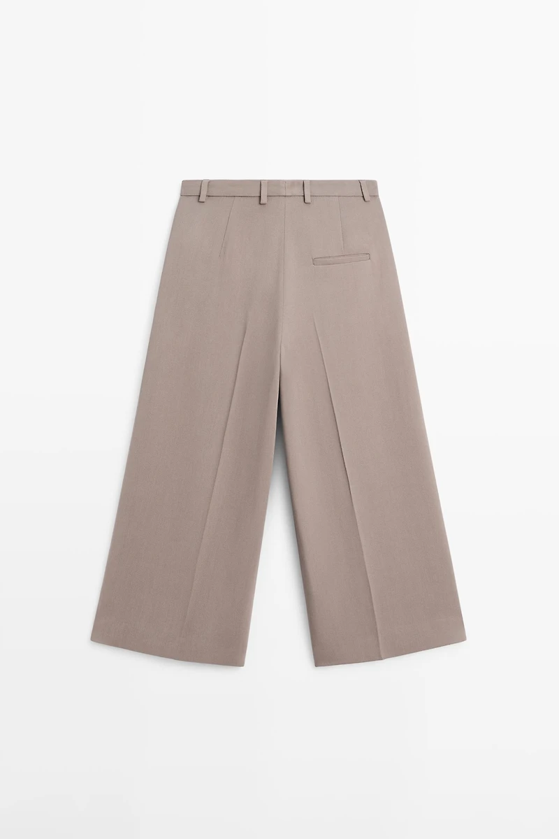 Bermuda fluide long et large