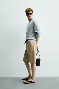 WASHED RELAXED FIT SHORTS