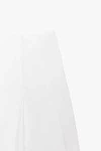 PLEATED MIDI SKIRT