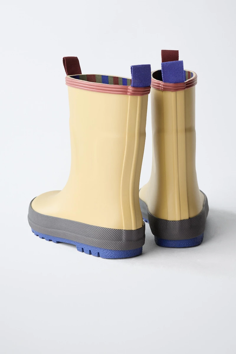 BOTTES DE PLUIE COLOR BLOCK