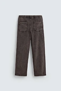 WASHED RELAXED FIT JOGGER PANTS