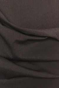 OPEN-BACK PLEATED TOP