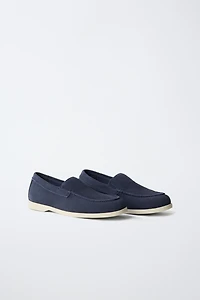 LEATHER BOAT SHOES