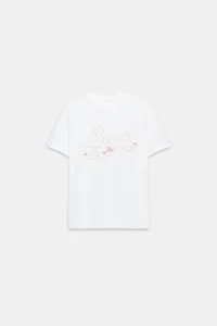 T-SHIRT BRODERIES ET INSCRIPTION