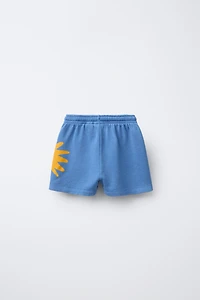 SUN PRINT SHORTS