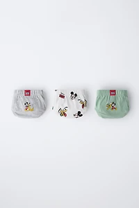 2-6 ANS/ LOT DE TROIS SLIPS MICKEY MOUSE AND FRIENDS © DISNEY