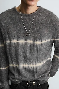 TIE-DYE PRINT JUMPER