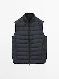 Veste sans manches réversible déperlante
