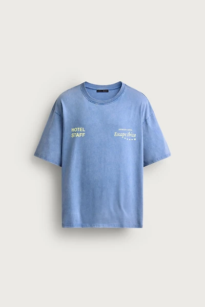 RELAXED FIT PRINTED T-SHIRT