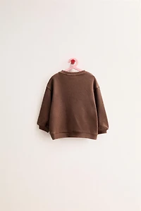 ZARA TIMELESS - WAFFLE WEAVE SWEATSHIRT