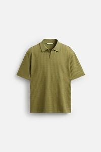 TEXTURED POLO