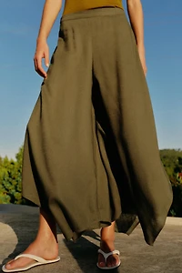 JUPE-CULOTTE ASYMÉTRIQUE