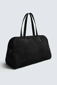 LEATHER TRAVEL BAG M