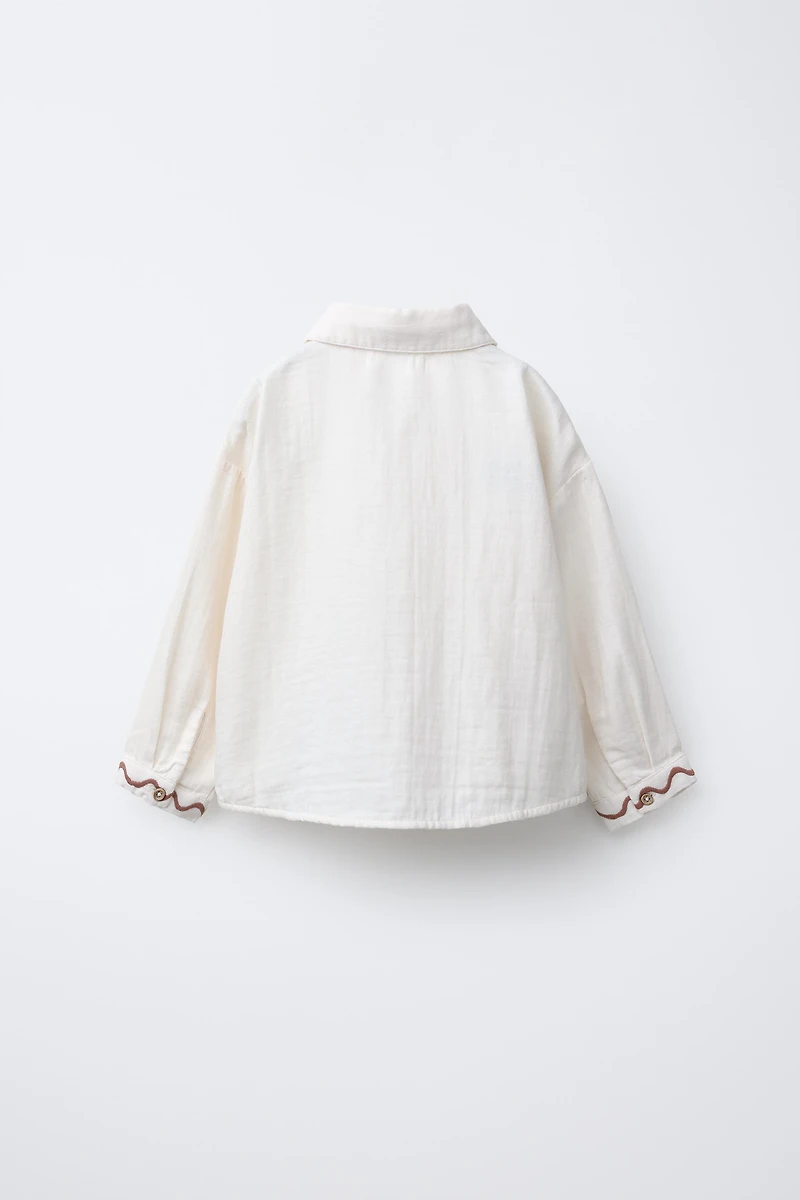 EMBROIDERED SHIRT