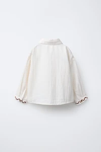 EMBROIDERED SHIRT