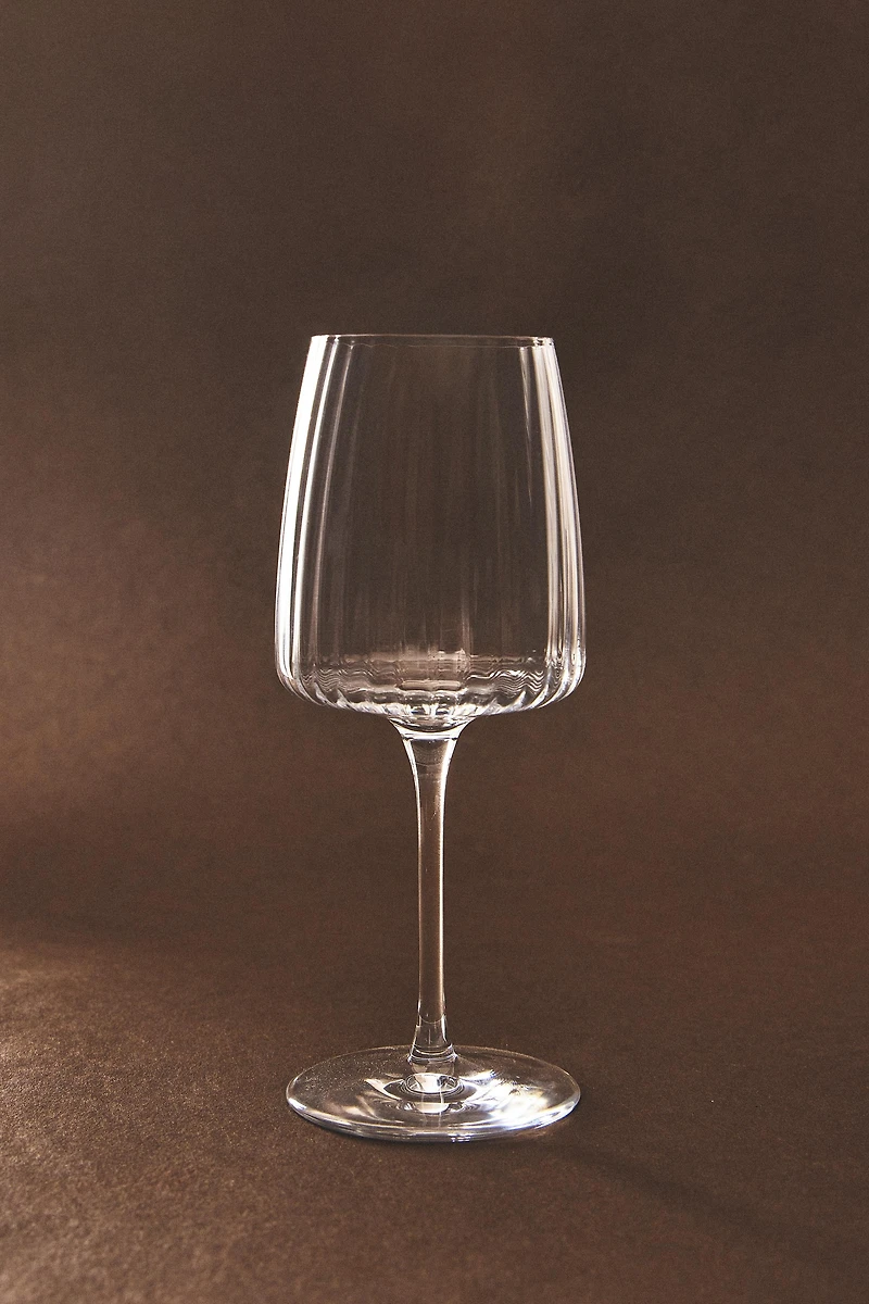 GLASS WITH LINES