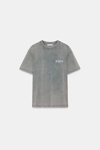T-SHIRT PIPPI LÅNGSTRUMP™ EFFET DÉLAVÉ