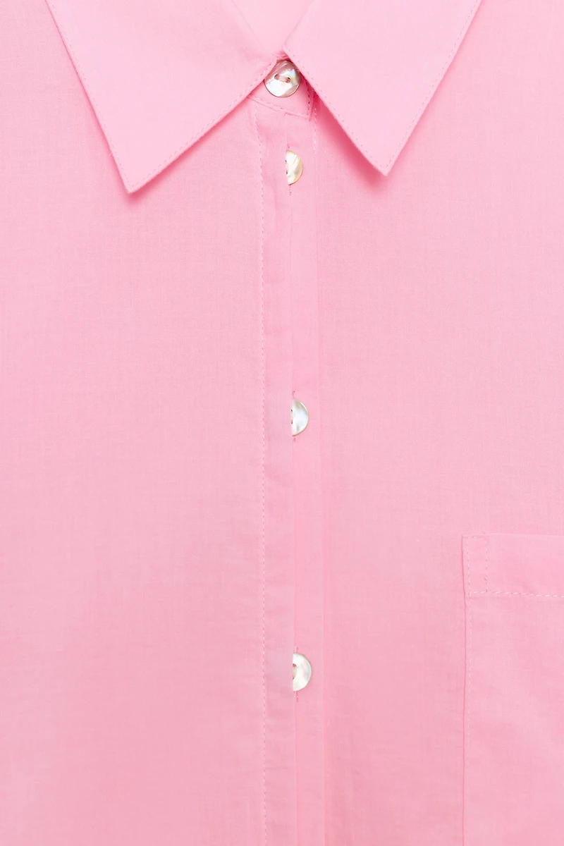 OVERSIZED COTTON SHIRT