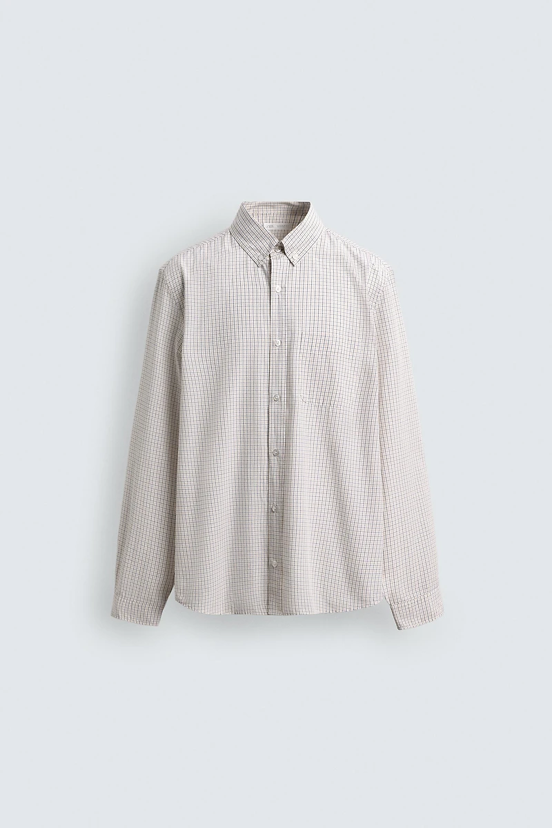 PLAID POCKET SHIRT