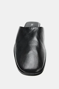 LEATHER MULES