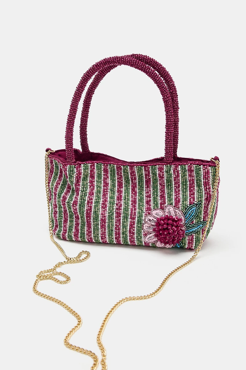 BEADED MINI BAG