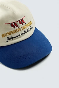 COMBINATION EMBROIDERY CAP