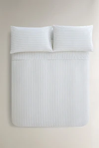 DOUBLE STRIPED COTTON DUVET COVER