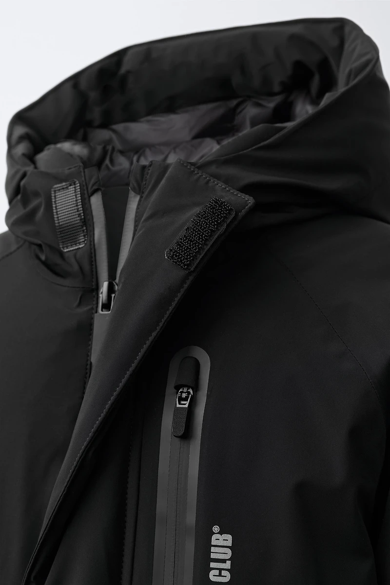 WATER-RESISTANT AND WINDPROOF DOWN JACKET WITH RECCO® SYSTEM SKI COLLECTION