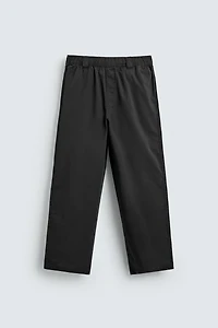 RELAXED FIT COTTON PANTS