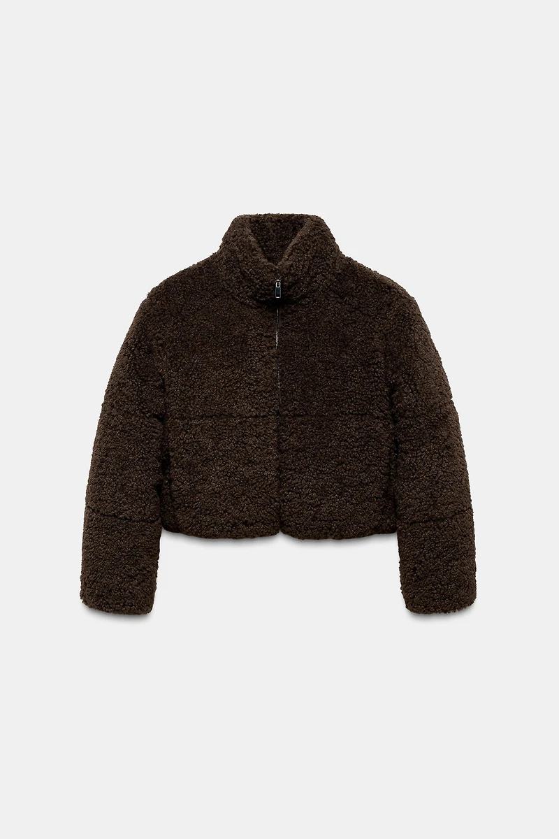 FLEECE ANORAK WITH THERMAL INSULATION