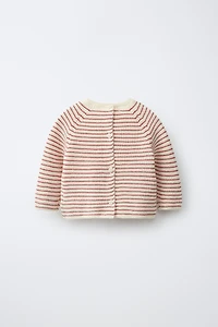 STRIPED KNIT JUMPER