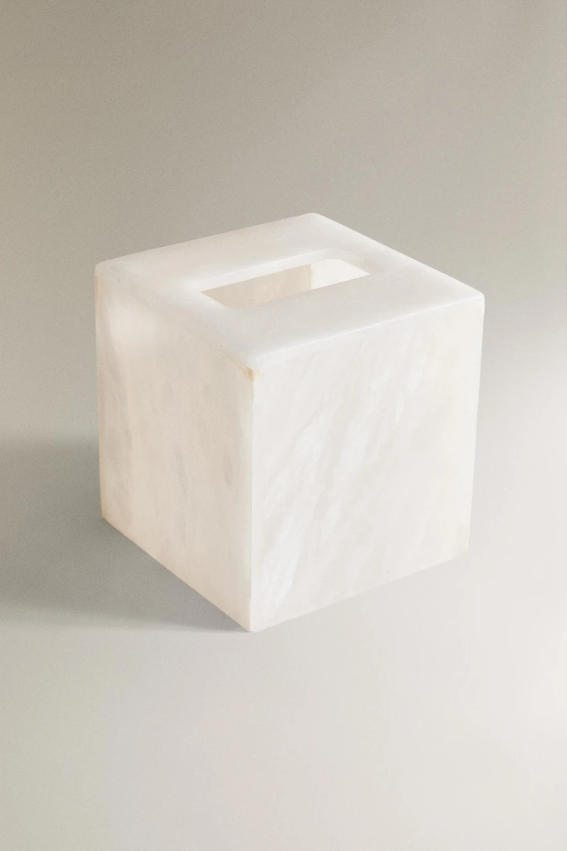 ALABASTER TISSUE BOX