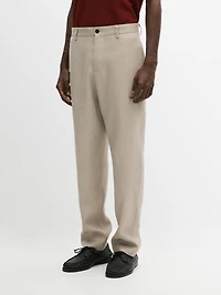 Linen suit pants