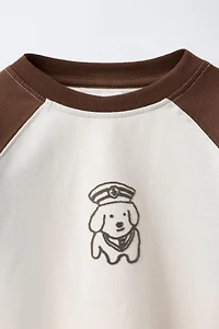 NAON JEONG © RAGLAN SLEEVE T-SHIRT