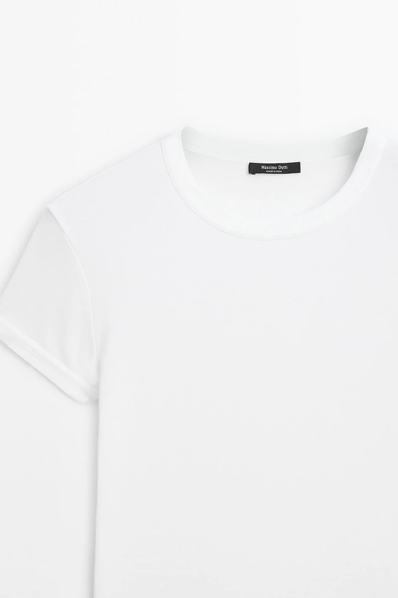 100% cotton short-sleeve T-shirt