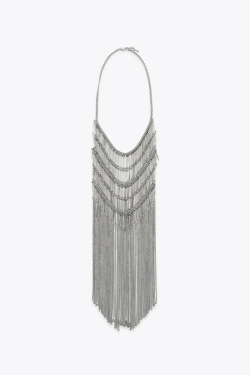 COLLIER CASCADE MULTI-CHAÎNES