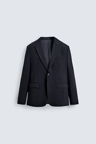 BLAZER DE COSTUME AVEC LAINE