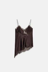 LACE CAMISOLE TOP ZW COLLECTION
