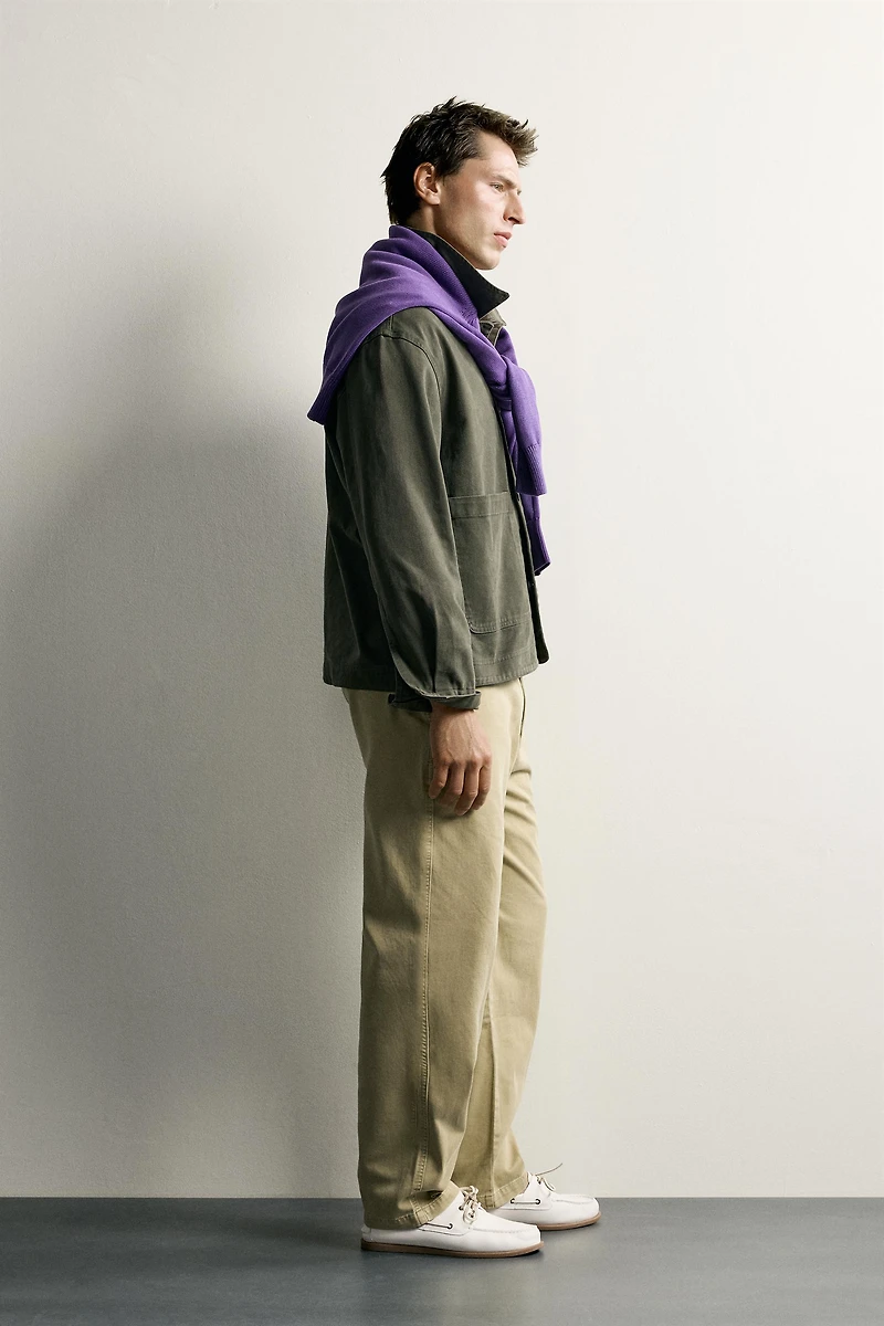 STRAIGHT FIT CHINO PANTS
