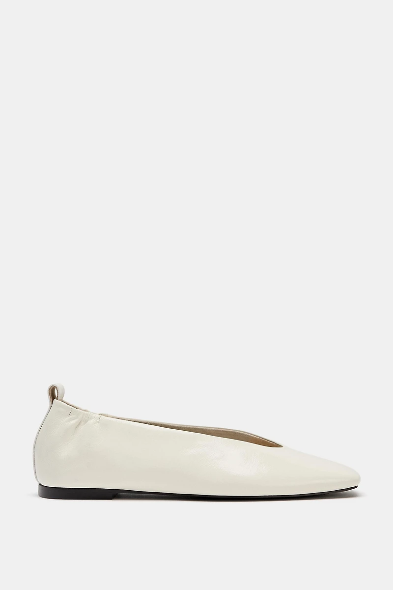 LIMITED EDITION LEATHER BALLET FLATS