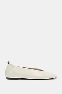 LIMITED EDITION LEATHER BALLET FLATS