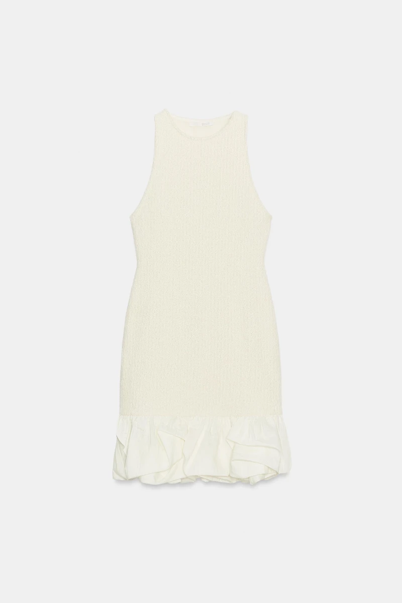 COMBINATION BOUCLÉ DRESS