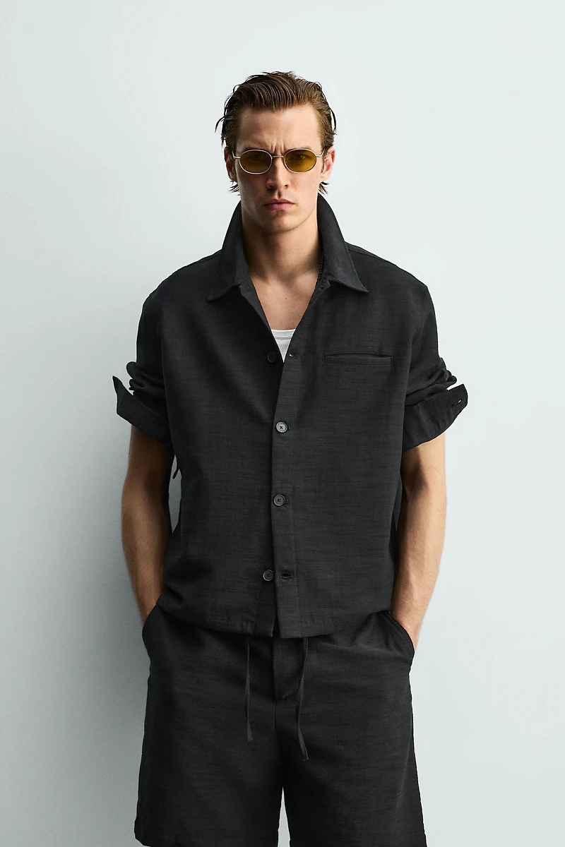 FLUID RELAXED FIT OVERSHIRT