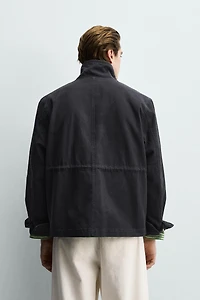 REGULAR FIT COTTON PARKA